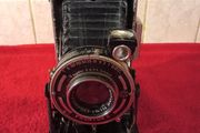 Alfred Gauthier Calmbach Prontor II  Folding Camera 10.5cm F4.5 Lens