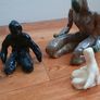 Handcrafted Ceramic Sculpture "Surrender" (Trinity Figure Set) Image 6