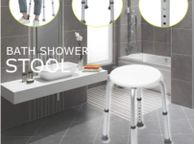 main image for ad BRAND NEW Non-slip Bath Chair 7 Gears Height Adjustable Elderly Bath Tub Shower Chair Bench