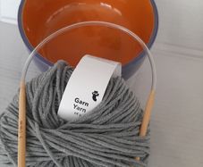 New knitting set knitting bowl wool needles