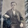 8 tintype antique photos, 1800s, playing card sized, post 4e D18 Image 8