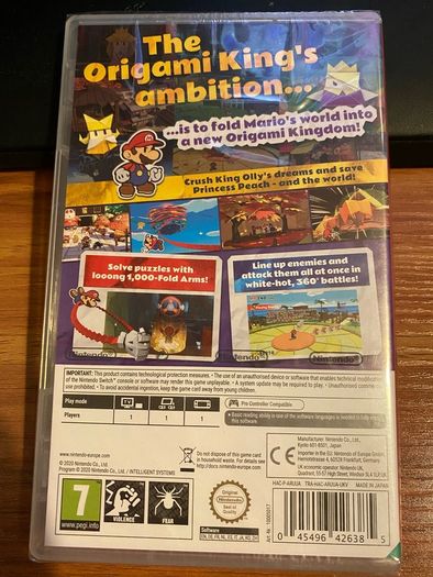 Paper Mario The Origami King Nintendo Switch