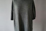 Shein grey ribbed top, Size 3XL / UK22
