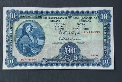 1960 Lady Lavery 10 Pound Note