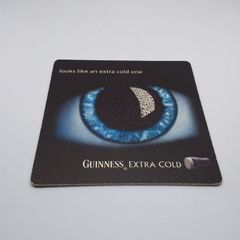 Guinness Extra Cold : Looks Like An Extra Cold One - Beer Mat/Coaster
