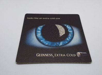 Guinness Extra Cold : Looks Like An Extra Cold One - Beer Mat/Coaster