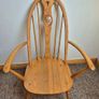 Pair of Vintage Ercol Blonde Swan Back Carver Dining Chairs Image 6
