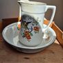 Pine Washstand with Matching Jug & Basin Set Image 4