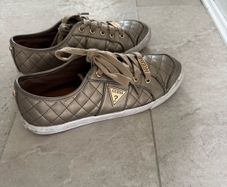 Guess gold sneakers, size 37