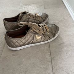 Guess gold sneakers, size 37