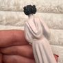 Star Wars Princess Leia Disney Store Cake Topper Action Figure approx. 9 cm. Used Please see photos Image 9