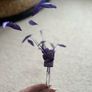 Purple Feather Head Piece Image 6