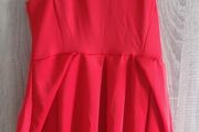 Red dress fits s sm new
