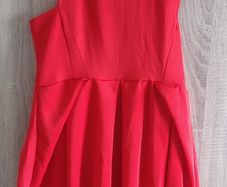 Red dress fits s sm new