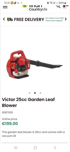 leaf blower