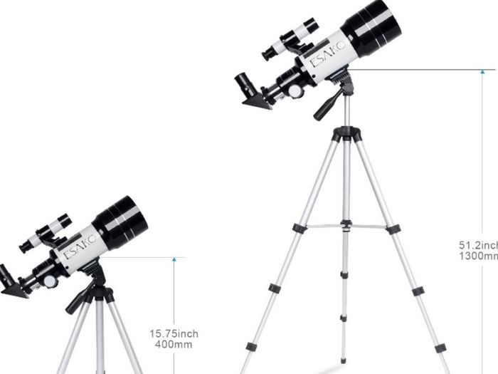 Telescope for Kids & Beginners 70mm Portable Astronomical Telescopes with Height Adjustable Tripod & Phone Adapter Gift for Christmas (FREE POSTAGE)