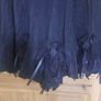Black petticoat skirt with corsages (free post) Image 2