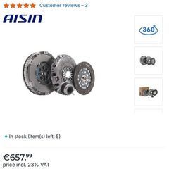 Full Clutch Kit for Hyundai / Kia