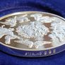 Silver coin - medal Elizabeth II 12 Days of Christmas, dated 1977 Image 3
