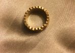 Gold in Silver Ring