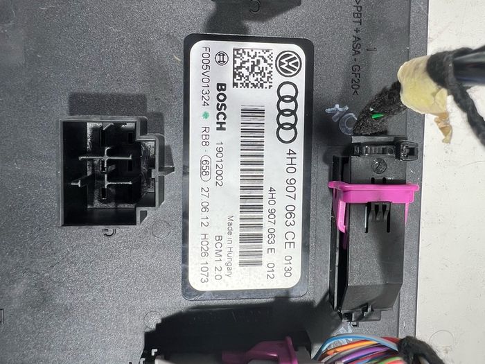 2013 Audi A6 C7 Estate Bcm Body Control Module 4h0907063ce A3l3b47g