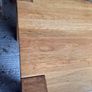 Large solid oak dining table Image 3