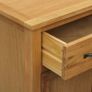 Shoe Cabinet 76x37x105 cm Solid Oak Wood Image 2