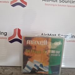 Maxell DLT IV Tapes 40/80 Gigabyte 1/2" Cartridge