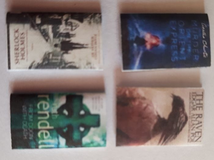 Miniature books for dolls house