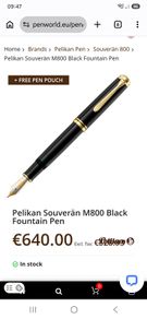 Pelikan M800 Fountain pen