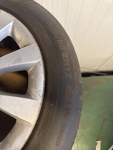 17 audi a6 alloys with tyres