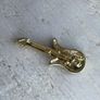 Enamel Guitar Brooch Image 3