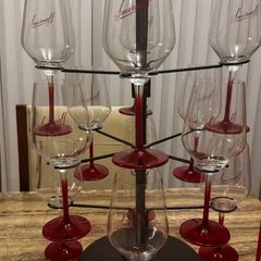 New Smirnoff tree and 12 new glasses