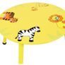 Charles Bentley Wood Safari Table & Chairs 4 Chairs Set Childrens Furniture Image 3