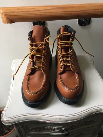 Red Wings , real leather , new, UK5
