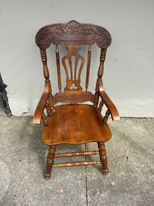 Chairs solid oak