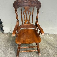 Chairs solid oak