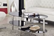 Black Glass Coffee Table Free Delivery
