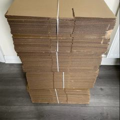 New cardboard boxes