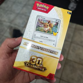 pokemon Knockout Collection 30th Celebration box