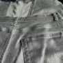 knee length silver skirt Image 5