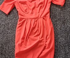 Darling (XS) Burnet Orange Dress