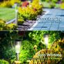 Garden Solar Lights Outdoor, 12 Pack Solar Powered Garden Lights with Upgraded Solar Panel, Solar Stake Lights for Walkway, Patio, Yard, Lawn, Driveway, IP65 Waterproof MULTIPLE COLOURS AVAILABLE, SEE PHOTOS (FREE POSTAGE) Image 4