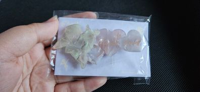 Flower Knows Violet Strawberry Rococo Collection Hair Clip in Amethyst