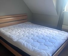 King-size bed and Emma Mattress plus topper