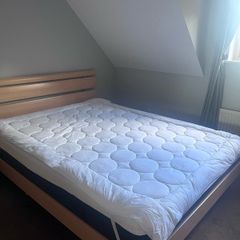 King-size bed and Emma Mattress plus topper