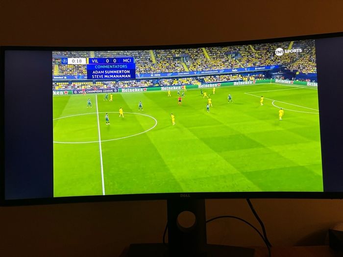 Dell U3419w USB-C Hub Gaming / Work Curve Monitor 4k