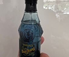 Genuine bottle versace blue jeans