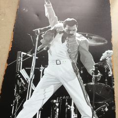 Freddie Mercury/Queen Metal Plaque