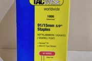 Tacwise 91/15mm Staples (1000)